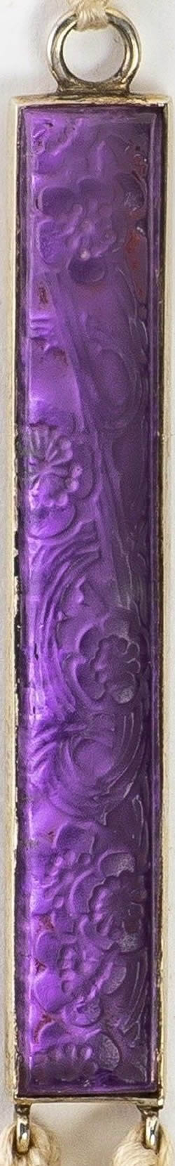 Rene Lalique Barrette Aubepines Pendant