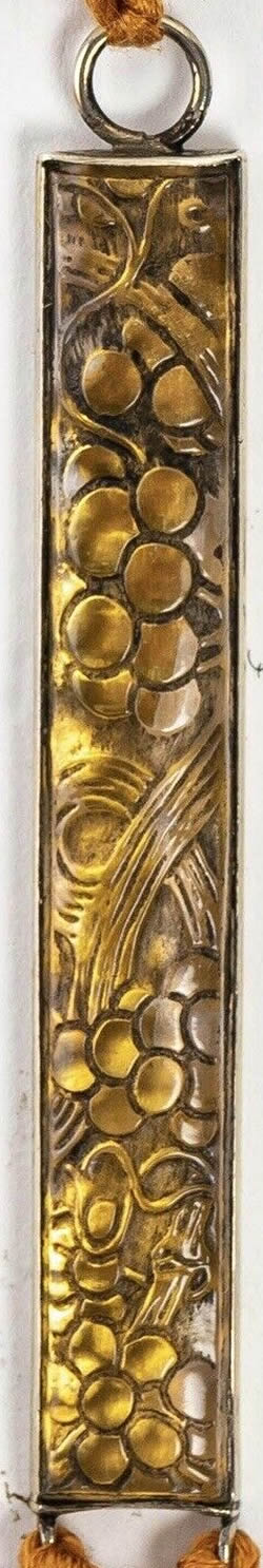 Rene Lalique Barrette Cerises Pendant