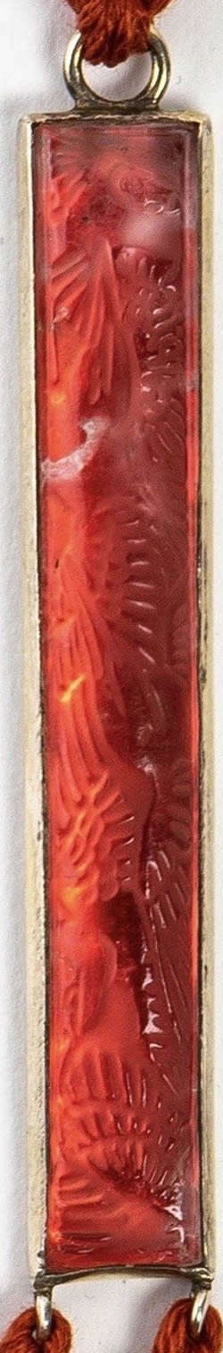 Rene Lalique Barrette Oiseaux Pendant
