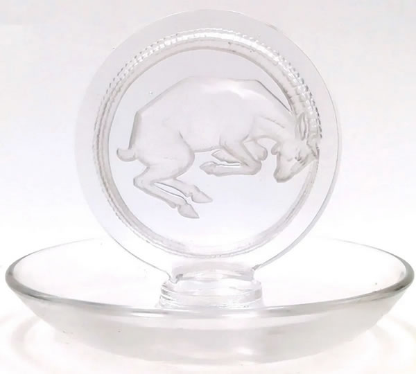 R. Lalique Belier Ashtray