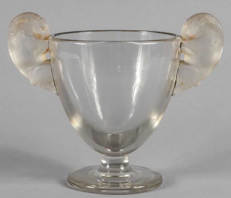 R. Lalique Beliers Vase