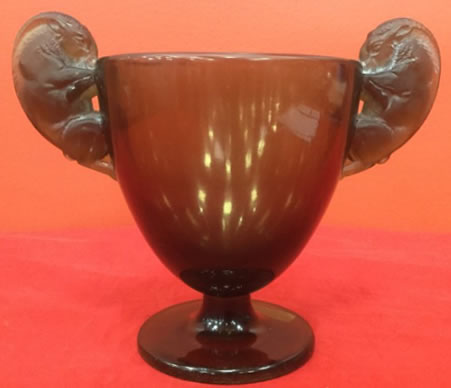 R. Lalique Beliers Vase