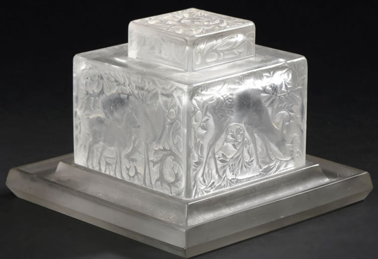 R. Lalique Biches Encrier
