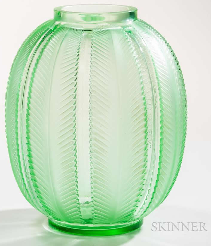R. Lalique Biskra Vase