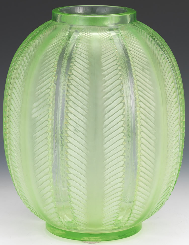 R. Lalique Biskra Vase