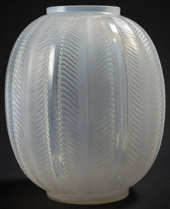 R. Lalique Biskra Vase