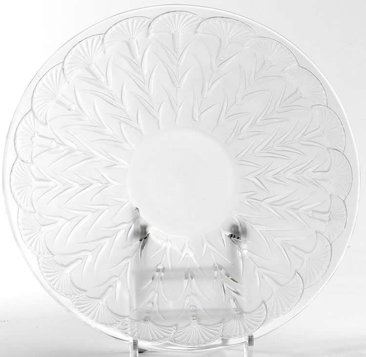 R. Lalique Bluets Plate