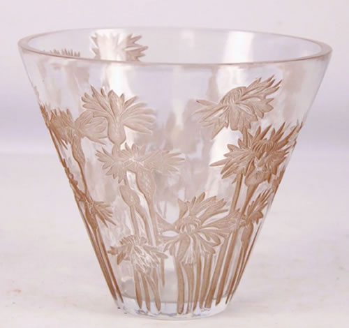 R. Lalique Bluets Vase