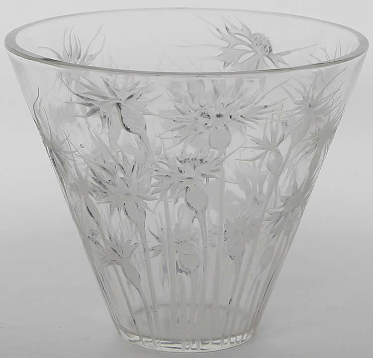 R. Lalique Bluets Vase