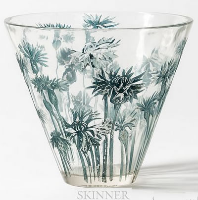 R. Lalique Bluets Vase