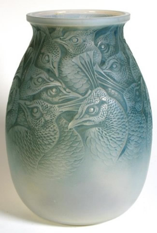 R. Lalique Borromee Vase