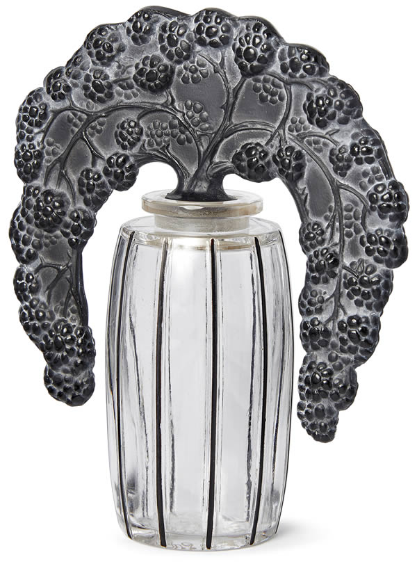 R. Lalique Bouchon Mures Scent Bottle