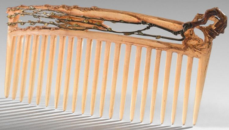 R. Lalique Branche de Saule Comb 2 of 2