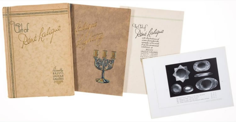 R. Lalique The Art Of Rene Lalique Breves Lalique Galleries Catalogue