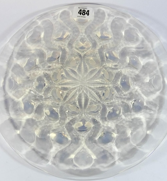 R. Lalique Bulbes Plate