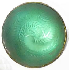 Rene Lalique Cabochon Acacias Brooch 