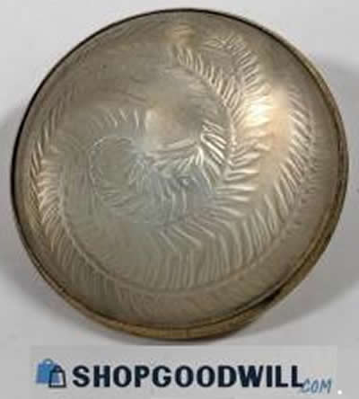 Rene Lalique Cabochon Acacias Brooch 