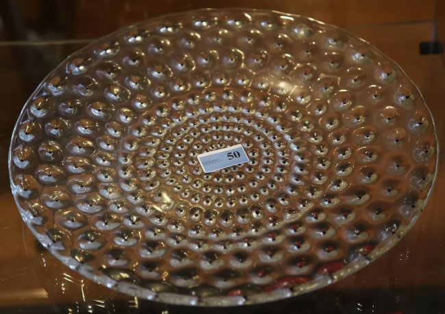 Rene Lalique Cactus Plate 