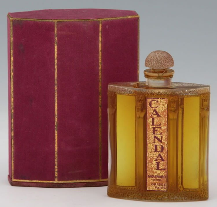 R. Lalique Calendal-2 Perfume Bottle