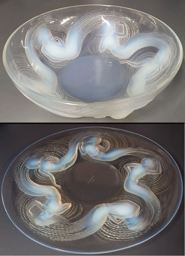 Rene Lalique Calypso Tableware