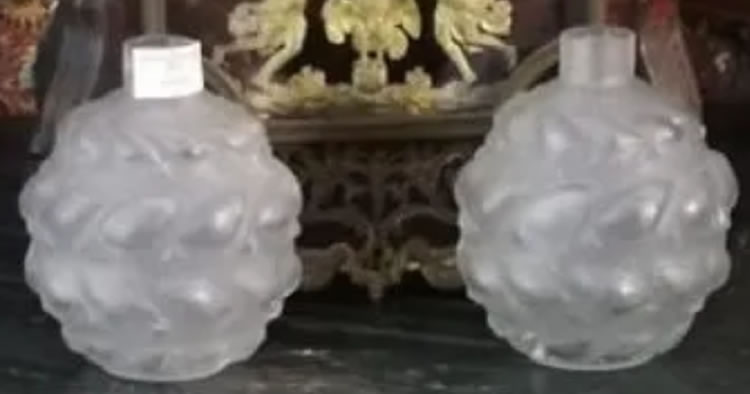 R. Lalique Camaret Lamp