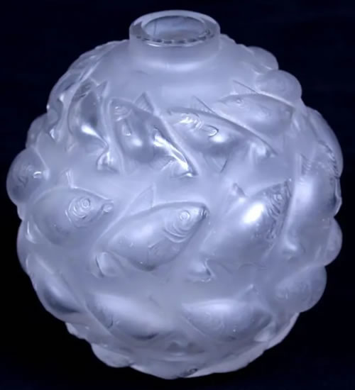 R. Lalique Camaret Vase