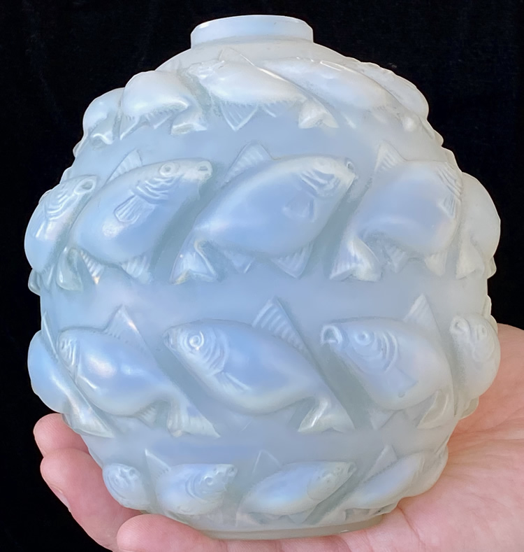 R. Lalique Camaret Vase