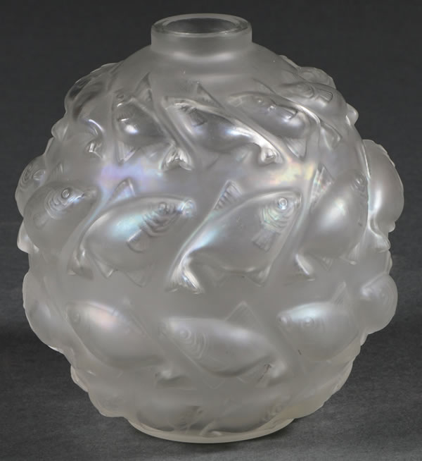 R. Lalique Camaret Vase