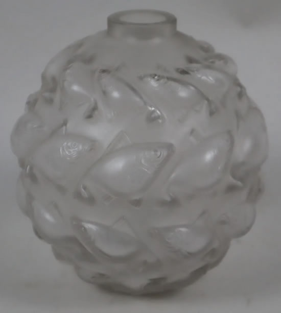 R. Lalique Camaret Vase