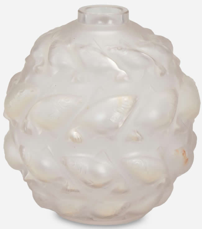 R. Lalique Camaret Vase