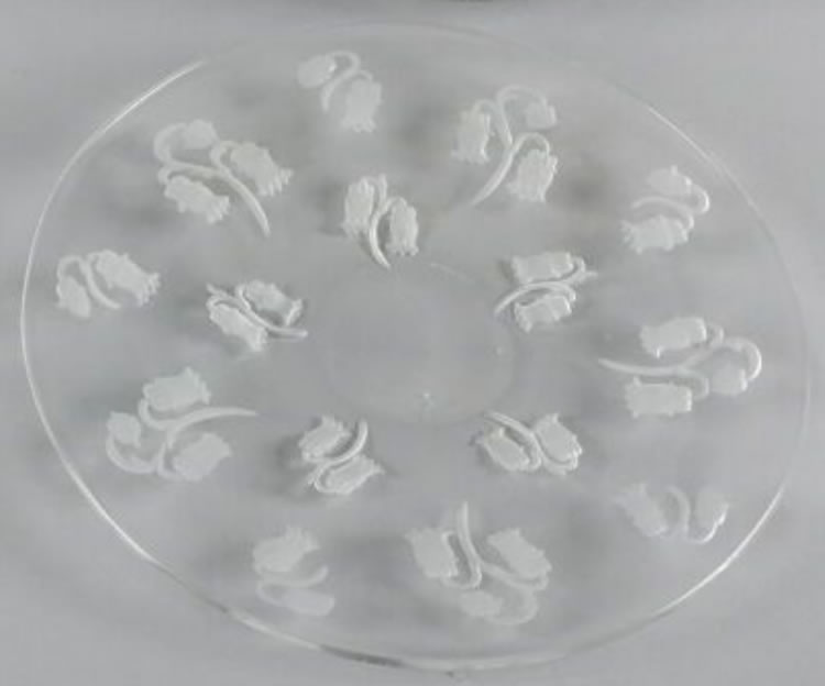 R. Lalique Campana Plate