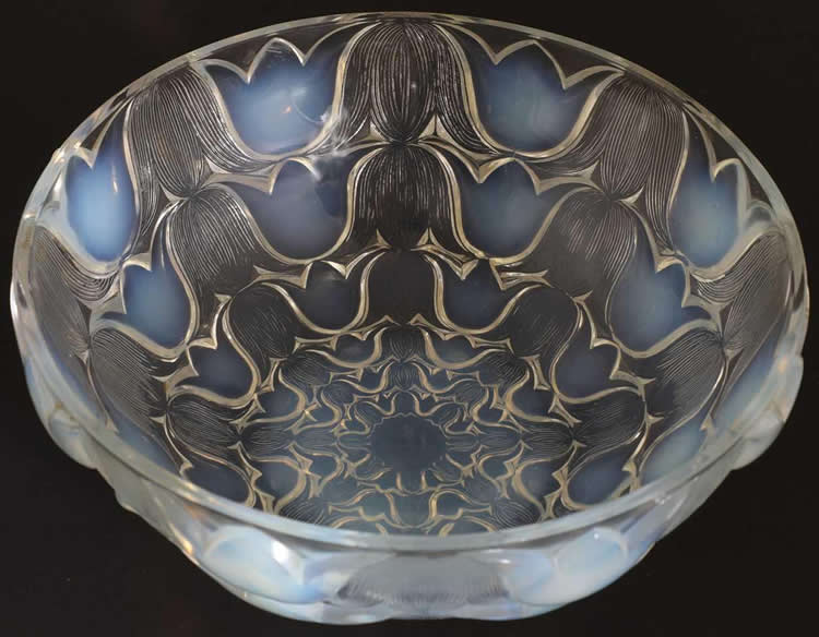 Rene Lalique Campanules Bowl 