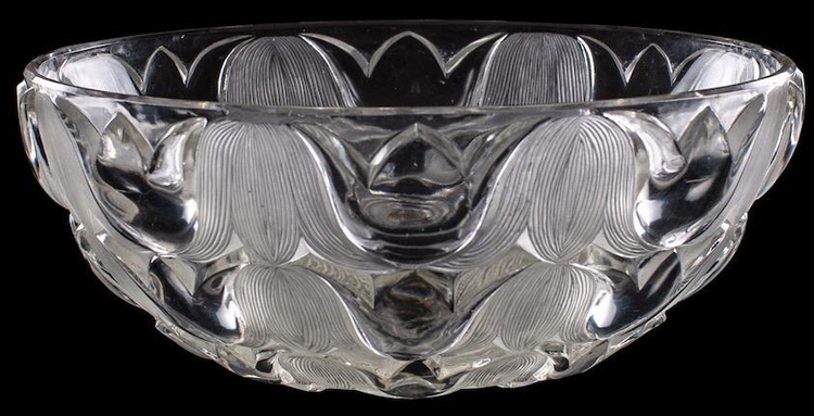Rene Lalique Campanules Bowl 