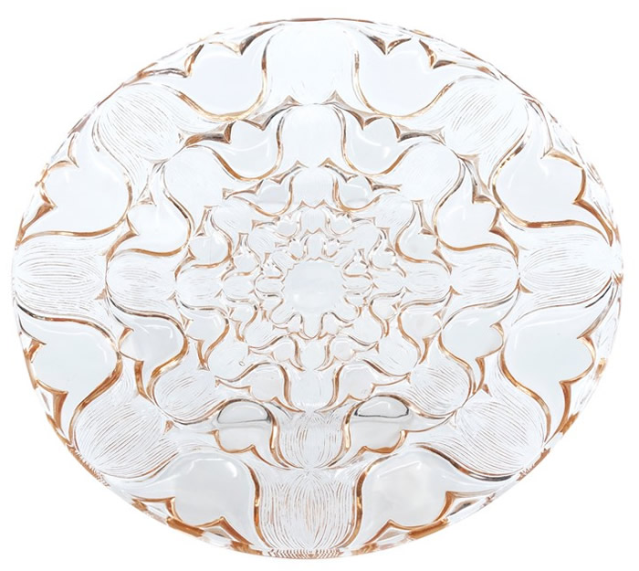 R. Lalique Campanules Plate