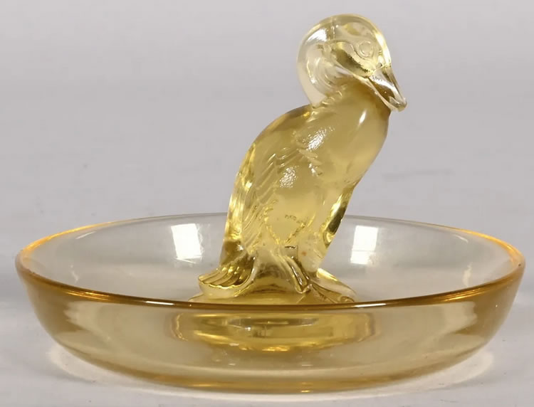 R. Lalique Canard Ashtray