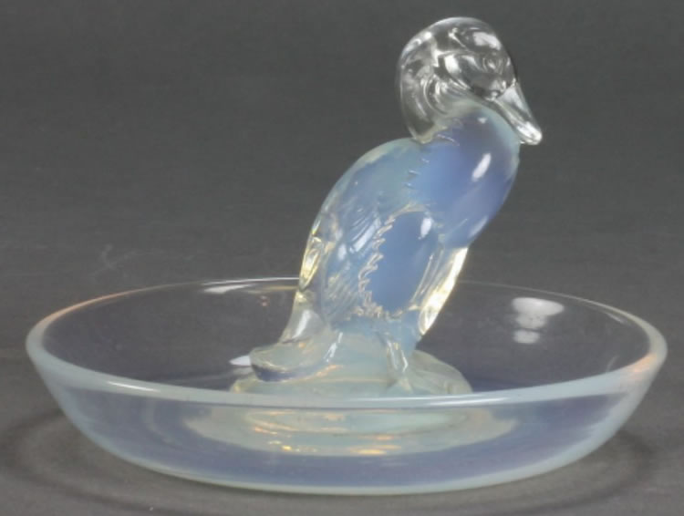 R. Lalique Canard Ashtray