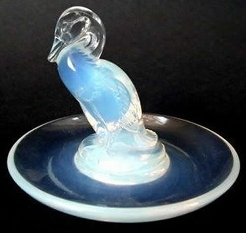 R. Lalique Canard Ashtray