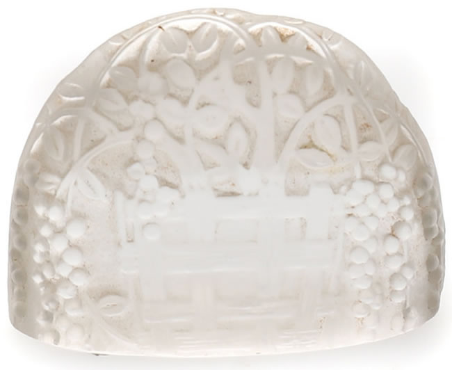 R. Lalique Cassis Menu Holder