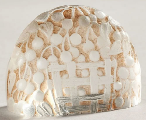 R. Lalique Cerises Menu Holder