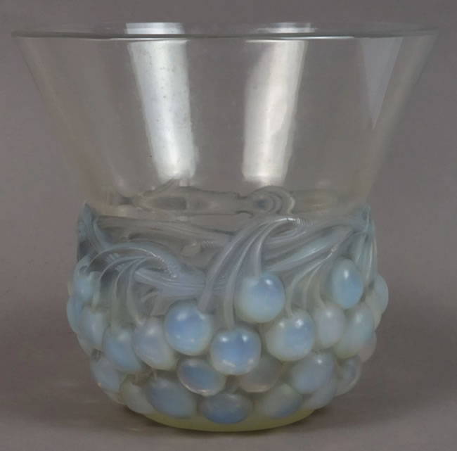 R. Lalique Cerises Vase