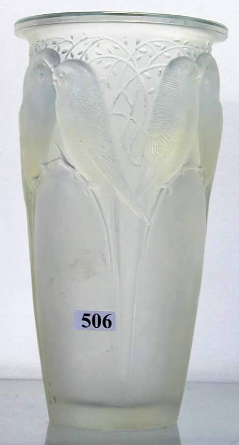 R. Lalique Ceylan Vase