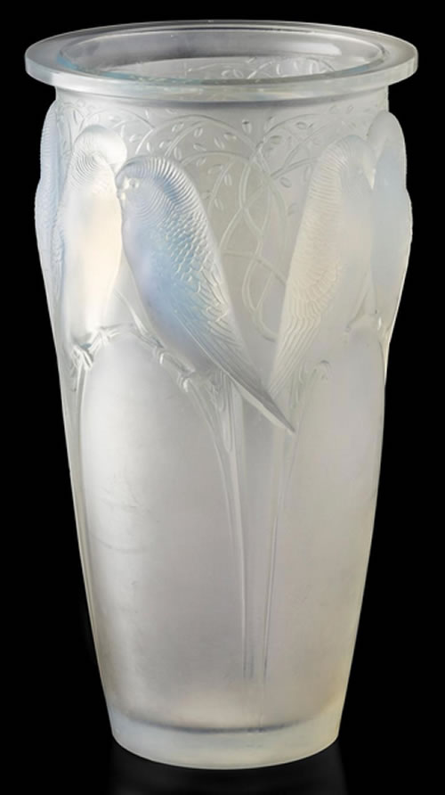 R. Lalique Ceylan Vase