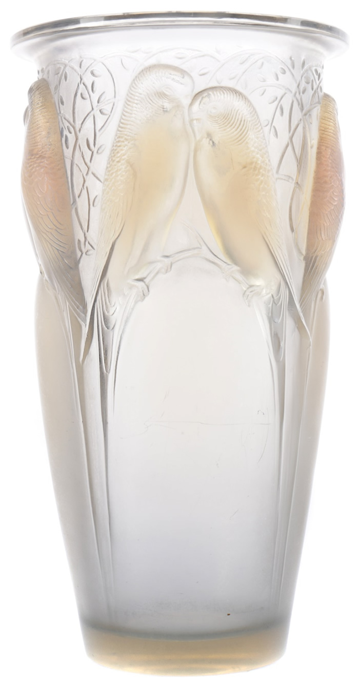 R. Lalique Ceylan Vase