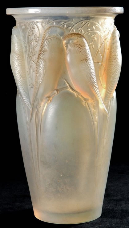 R. Lalique Ceylan Vase