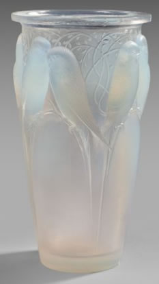 R. Lalique Ceylan Vase
