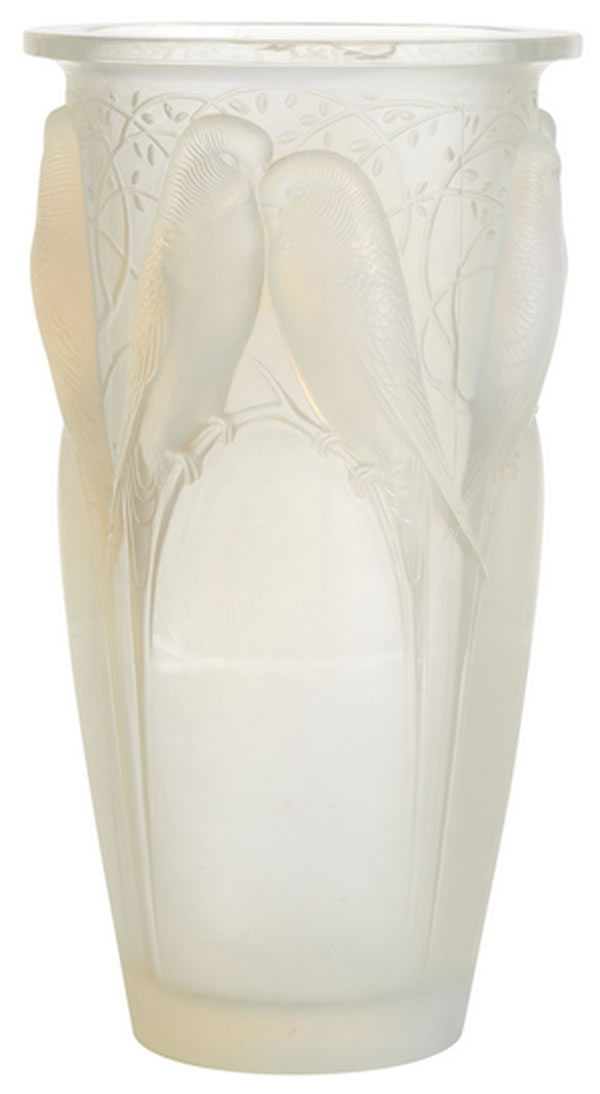 R. Lalique Ceylan Vase