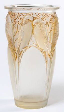 R. Lalique Ceylan Vase