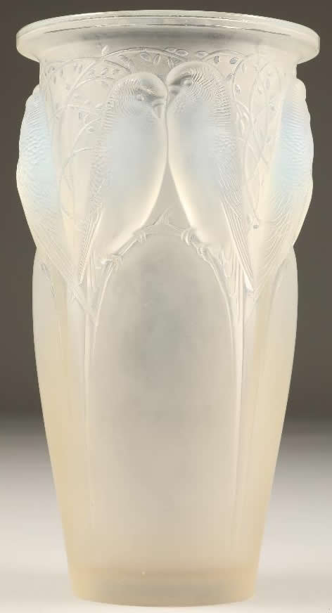 R. Lalique Ceylan Vase