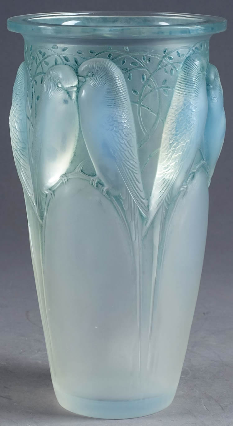 R. Lalique Ceylan Vase