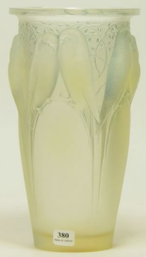 R. Lalique Ceylan Vase